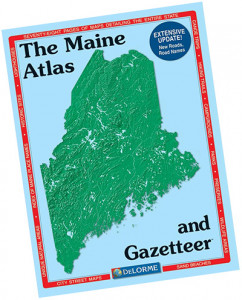 The Maine Atlas and Gazetteer was an indispensable resource for Maine hikers and travelers – especially in the year before consumer GPS devices.