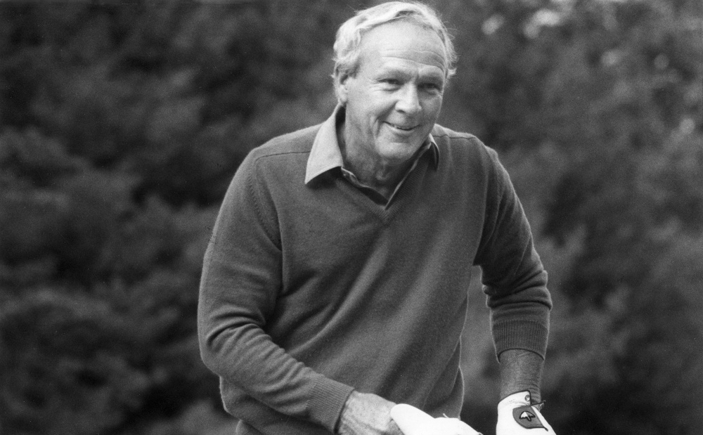 Arnie's Army gained a new group of fans when Arnold Palmer won the Unionmutual Seniors Golf Classic in September 1986 at Purpoodock Club in Cape Elizabeth. Palmer thrilled the crowd with his daring playing and charming style.