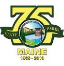 Maine Parks 75th anniversary logo