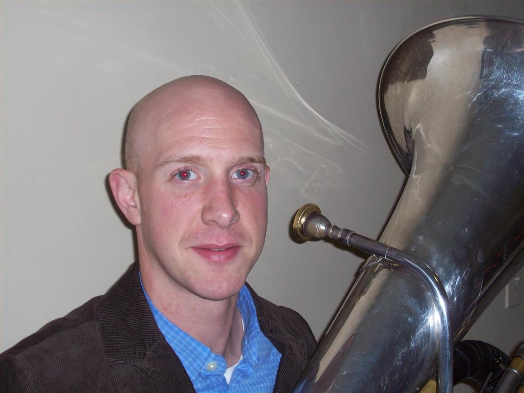 USM faculty member Dan Hunter will give a tuba recital on Friday in Gorham.