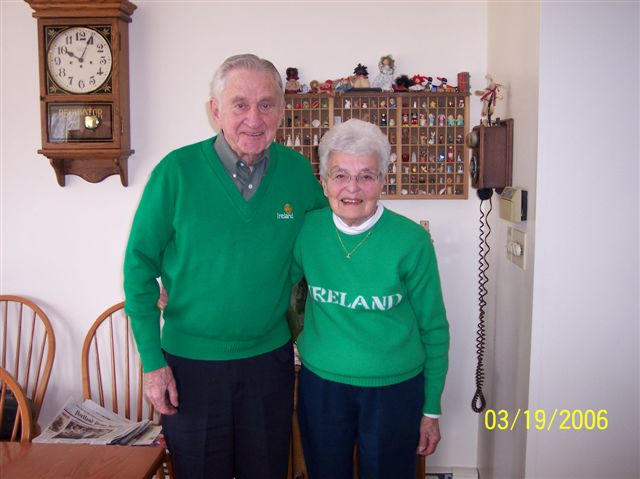 Martin “Marty” Jennings is pictured with his wife of 31 years, the former Cecile Collet Croteau, in 2006. The center of his life was always family.