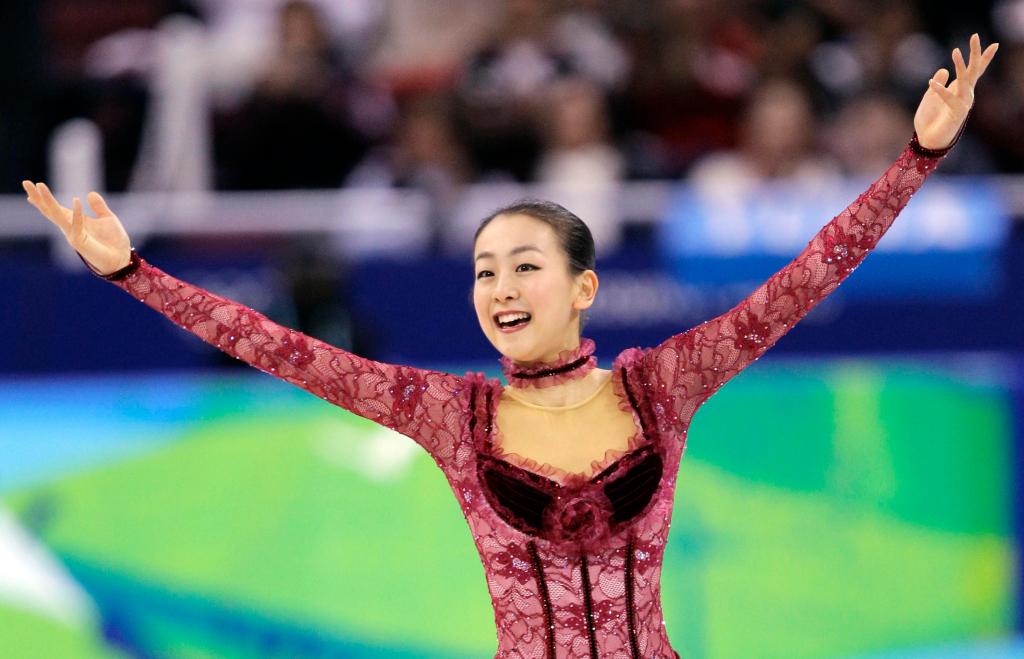 Japan's Mao Asada performs her short program during the women's figure skating competition at the Vancouver 2010 Olympics in Vancouver, British Columbia, on Tuesday.
