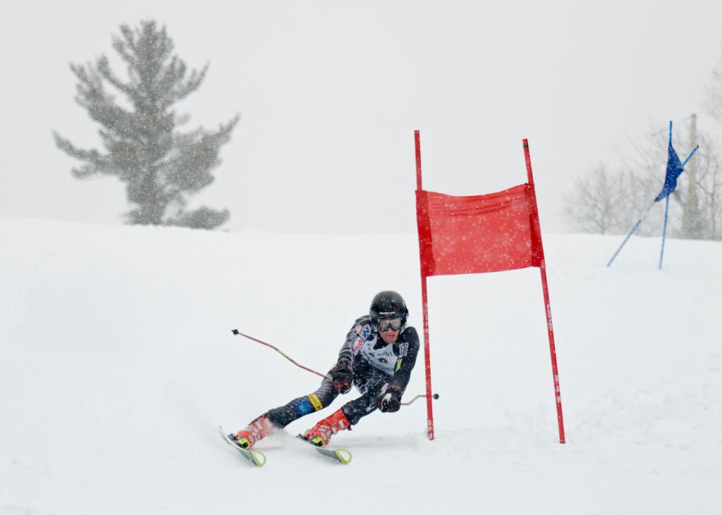 Alex Rose of Livermore Falls swept the Alpine titles at the Class C state championships for the second year in a row.