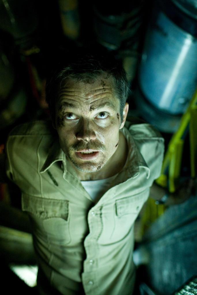 Timothy Olyphant is shown in a scene from, “The Crazies,” a slick fearjerker filmed with brilliant visual style.