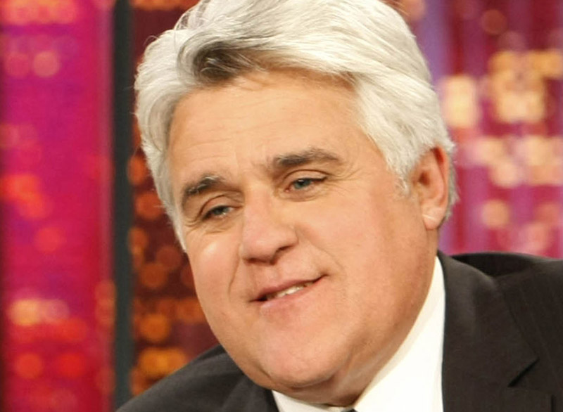 "I'm Jay Leno, your host. At least, for a while."