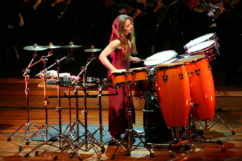 Legendary percussionist Dame Evelyn Glennie will appear as a soloist with the Portland Symphony Orchestra on April 6 in two works, including what is considered to be one of her signature pieces, a Konzertstück by Askell Masson (1982).