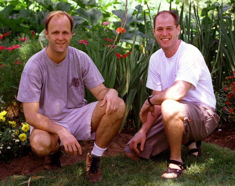 Chefs Clark Frasier, left, and Mark Gaier of Arrows in Ogunquit.