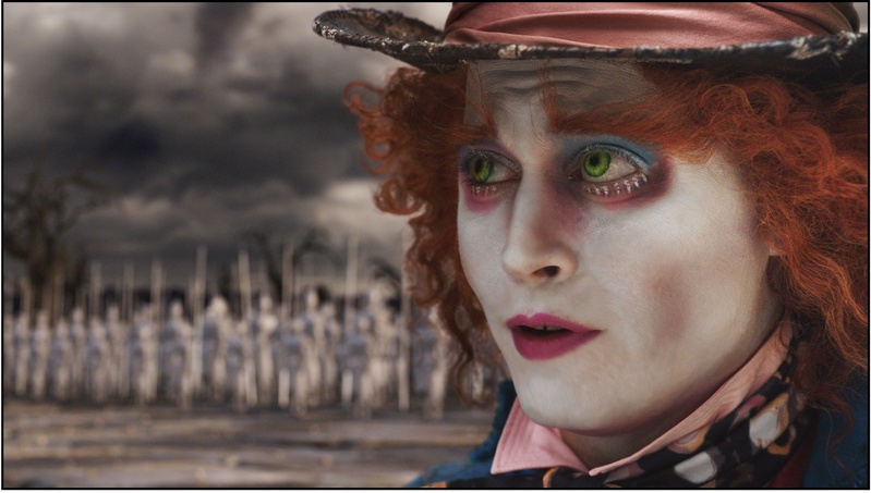 Johnny Depp is the Mad Hatter in the latest big-screen adaptation of Lewis Carroll’s “Alice in Wonderland,” which opens Friday.