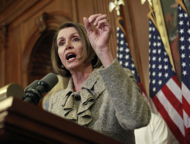 House Speaker Nancy Pelosi, D-Calif., on Thursday called the health care legislation “a triumph for the American people in terms of deficit-reduction.”