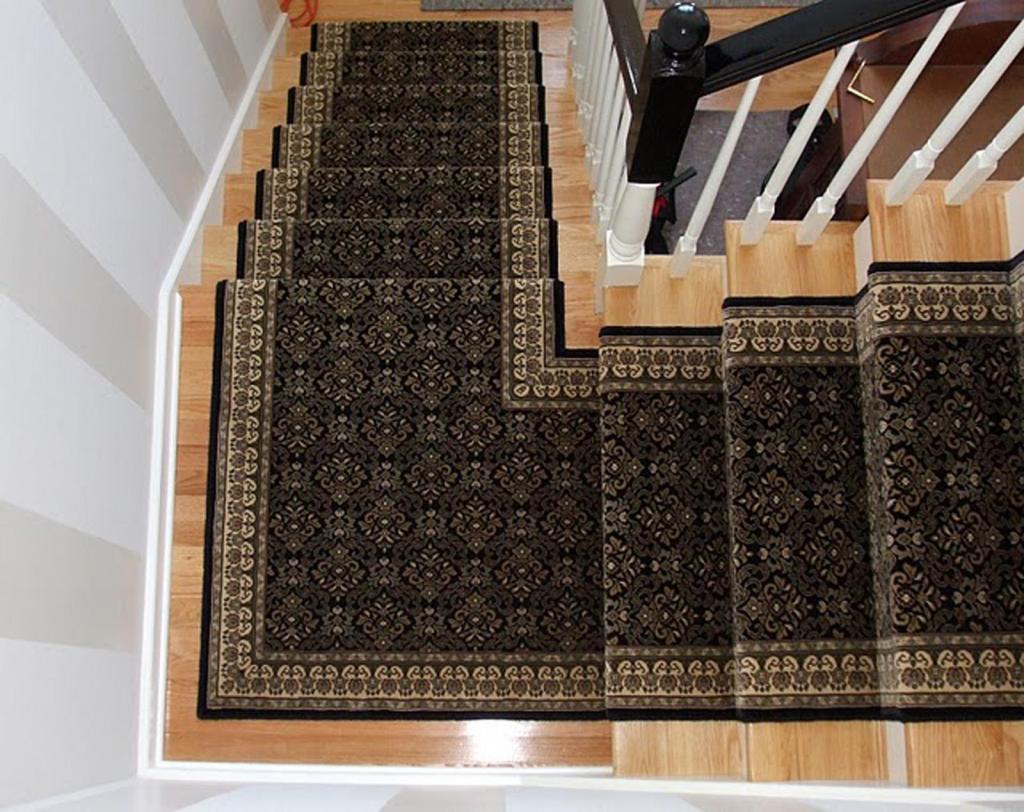 A stair runner can add color, texture and pattern to a space. And the carpeting can cut down on noise and provide a safer walking – or in the case of kids, running – surface.