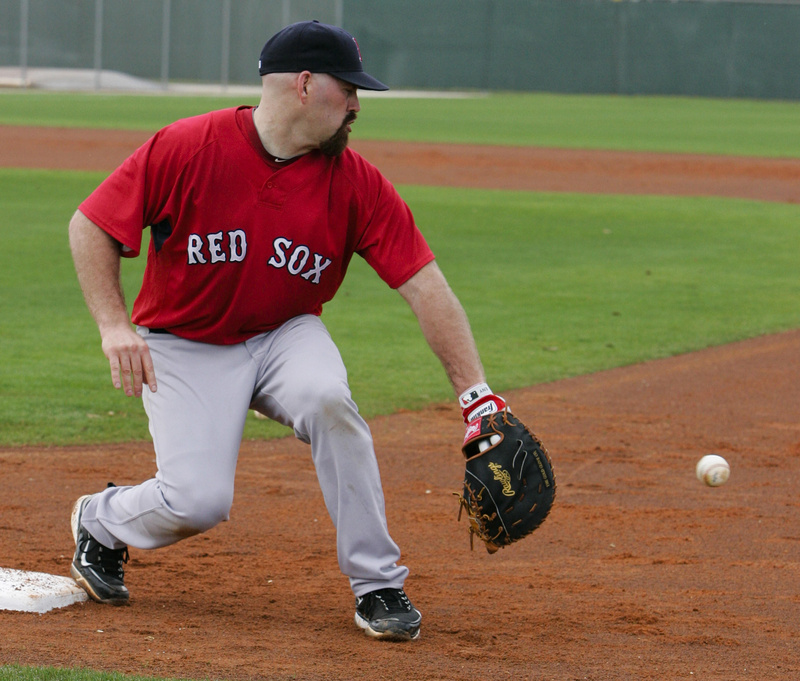 Kevin Youkilis has been Boston’s primary first baseman since becoming a regular in 2006, but his ability to shift to third base provides the Red Sox with lineup flexibility.