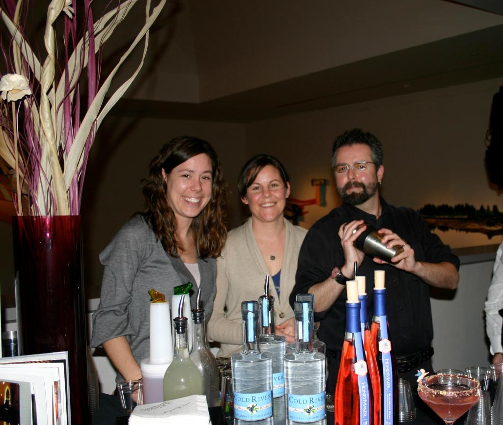 The Grace Team included Kate Tozier, Anne Verrill and Barry McEvoy of Grace. Partygoers sampled 15 drink creations.