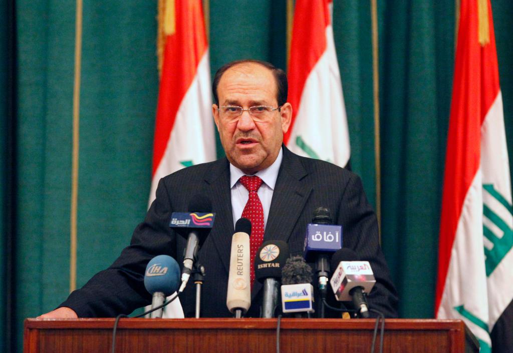 Iraqi Prime Minister Nouri al-Maliki’s coalition leads rivals.