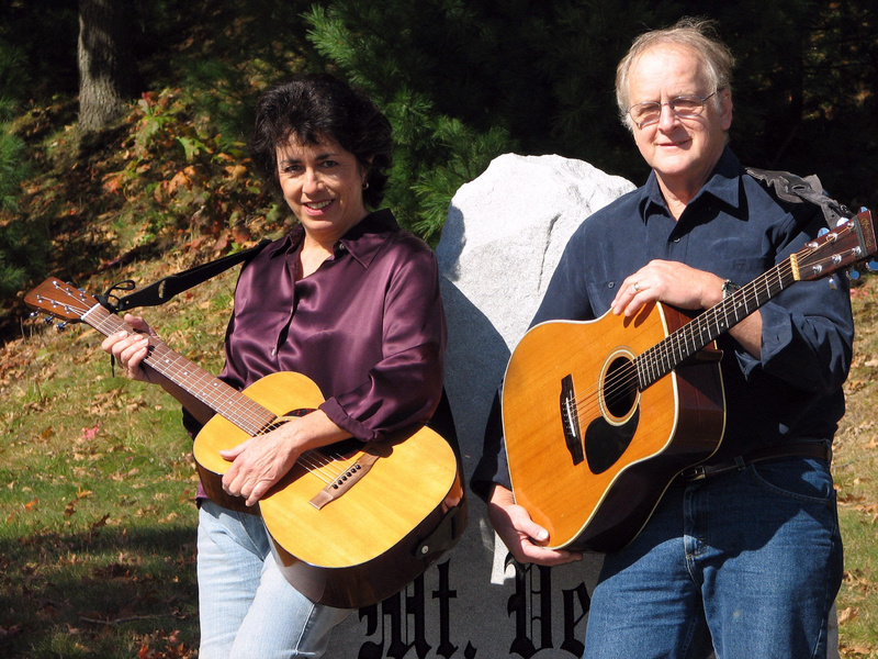 Maine Folk singers Renee Goodwin, left, of Augusta, and Bob Simons of Georgetown will perform a free concert at 6:30 p.m. Thursday at Lithgow Public Library, 45 Winthrop St, Augusta. For details, call 626-2415.