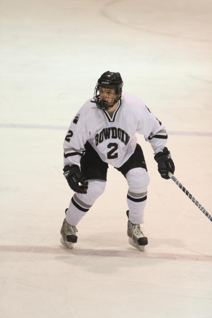 Kit Smith, who won the Travis Roy Award while at Brunswick High, took a year to adjust to college hockey at Bowdoin, and now has become a team leader.