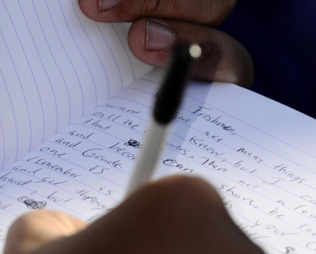 A Portland student takes notes on a field trip in this file photo. Readers have a variety of ideas on how to improve such educational experiences and outcomes.