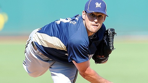 Scott Paulus/Milwaukee Brewers Mark Rogers, the former Mt. Ararat pitcher, is ready to fulfill his potential as a first-round draft pick.