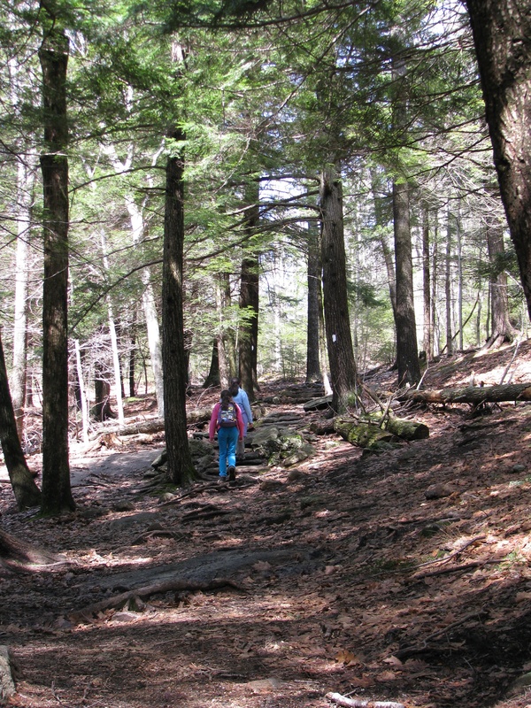 It’s a short and fairly easy tromp to the summit of Bradbury even for little ones, with a total elevation gain of about 200 feet. Another plus for families with young children: There are picnic tables as well as a large playground at the trail head.