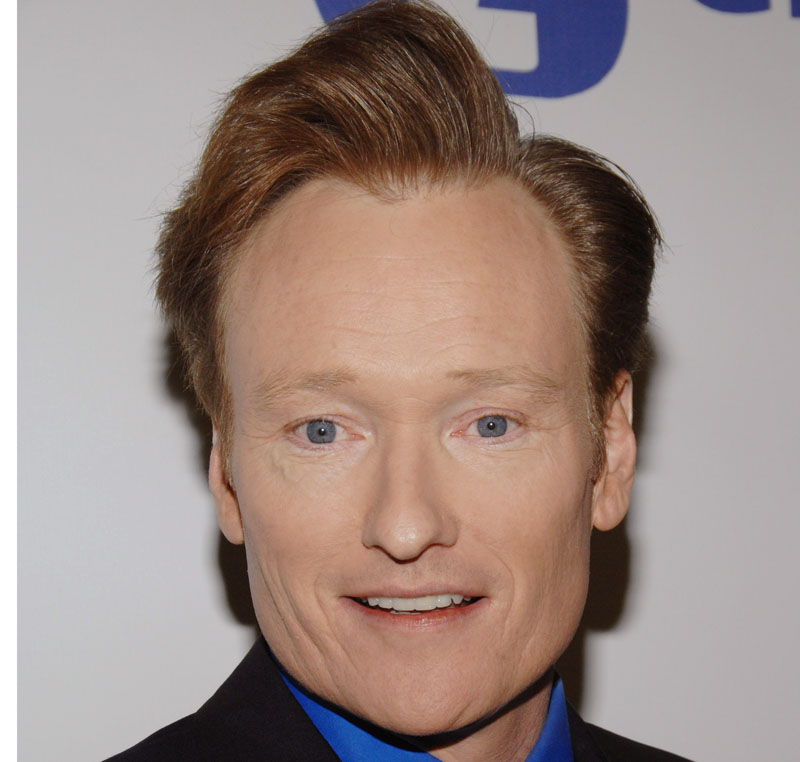 Conan O'Brien: "My plan is working perfectly."