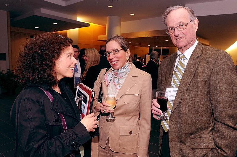 From left: Meg Callaway, Kim Goff, Jim Goff.