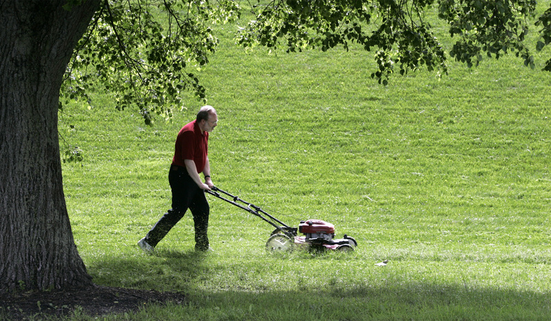 With the warm weather we’ve had, you may need to mow your lawn in late April. Get the mower tuned up now.