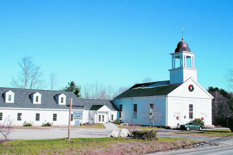 The present home of the First Congregational Church of North Yarmouth was built in 1839. The church was organized in 1806.