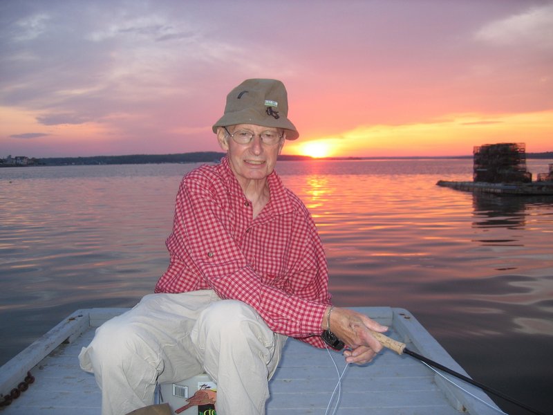 Dr. Robert Sommer’s true passion in life was fly fishing, both saltwater and freshwater, and his favorite destination was Baxter State Park.