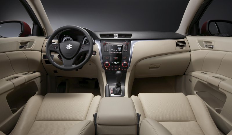 The Kizashi’s interior fit and finish is remarkable, given its starting price.