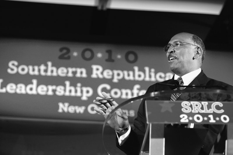 Republican National Committee chairman Michael Steele strikes a contrite tone in New Orleans on Saturday.
