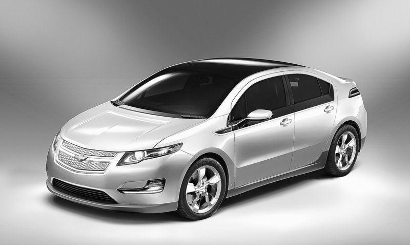 The Chevrolet Volt achieves a 230 mpg rating based on a test that combines the gas-free electric miles with a short gas-powered distance. Longer distances reduce the rating.