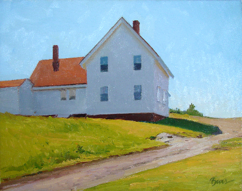 "Yellow Light," Kevin Beers' nod to Edward Hopper
