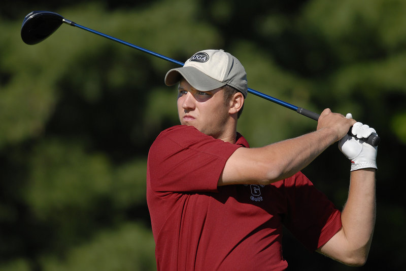 David Gushee, a three-time schoolboy state champion from Gorham, has had little trouble adjusting to college golf and has become the No. 1 player for Siena.
