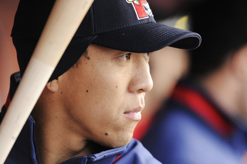 Chih-Hsien Chiang is one of two Taiwanese players on the Sea Dogs this season. Although the Yankees and Dodgers are favorites in his country, he has always liked the Red Sox.