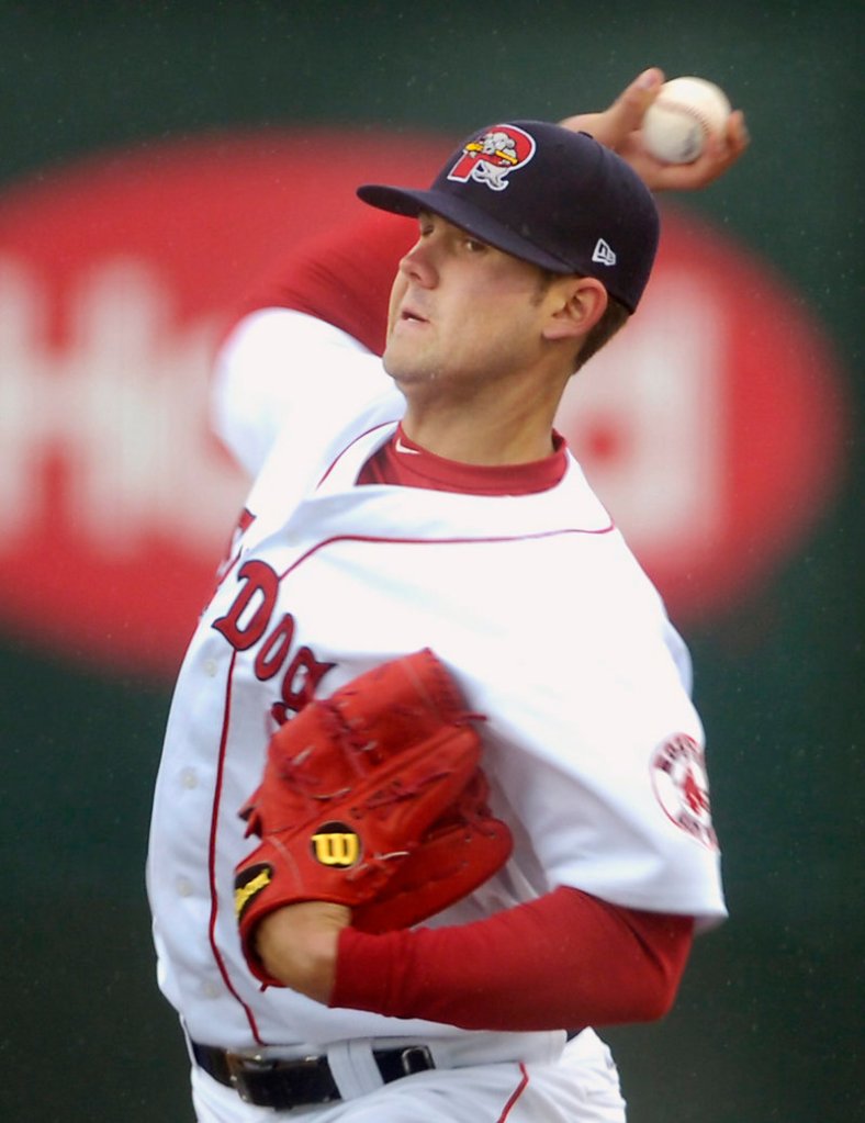 Casey Kelly, a first-round draft pick of the Red Sox in 2008, threw 29 strikes among his 39 pitches Sunday. He allowed two singles and retired his last seven batters.