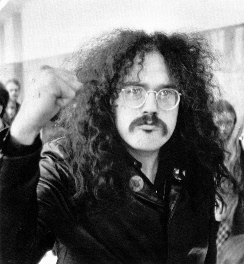 John Sinclair, former leader of the White Panthers, is shown in a 1971 photo. He now considers himself more of a cultural radical – broadcaster, poet, writer and musician.