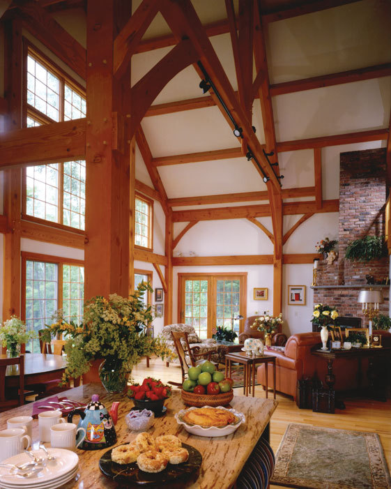Building a timber frame home is now easier.