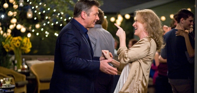 Alec Baldwin and Meryl Streep in “It’s Complicated”