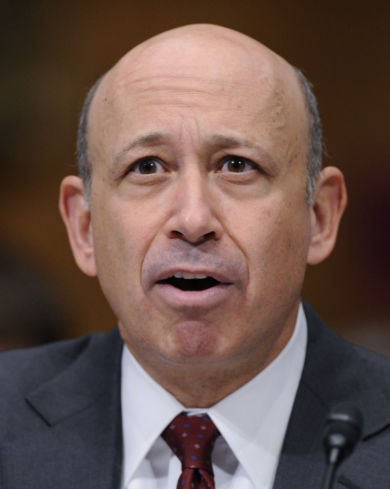 Lloyd Blandfein, Goldman Sachs' CEO