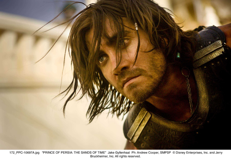 Jake Gyllenhaal as the title character in “Prince of Persia,” opening Friday. The actor jumped at the chance to take on the physical and career risks of the action film based on a video game. Jake Gyllenhaal;Scene Still