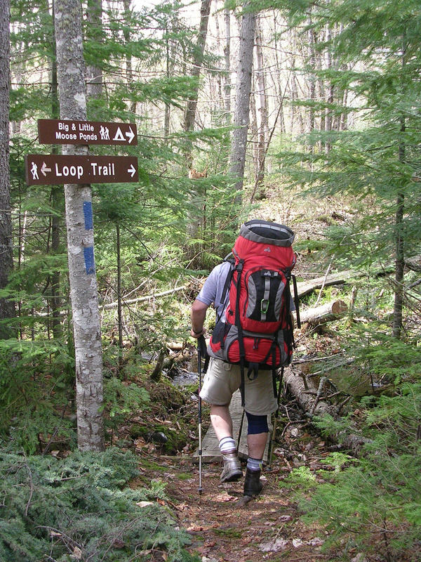 It’s a short hike to both Big Moose and Little Moose ponds – but you’ll feel like you’re away from it all nonetheless.