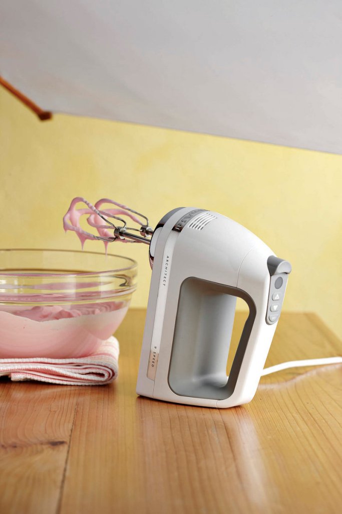 Kitchenaid's Architect 9-speed hand mixer with digital controls, swivel cord and sensor that maintains speed.