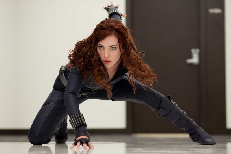 Scarlett Johansson brings the va-voom and the venom as Natasha Romanoff (aka the Black Widow) in "Iron Man 2."