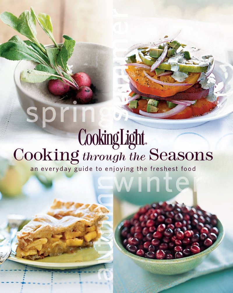 For a keeper of a cookbook, consider Cooking Light magazine’s “Cooking Through the Seasons.”