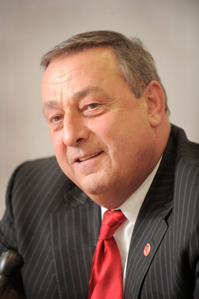 Paul LePage favors an overhaul of the state’s human services, requiring people in need to earn their benefits. “I am a product of the system,” he says. “It is the most dehumanizing system known to man.”