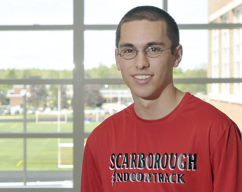 Sean Griffin, a Scarborough High senior, is combining his love of track and love of volunteerism to put on the Key to the Community 5K on May 30. He hopes for 75 runners.
