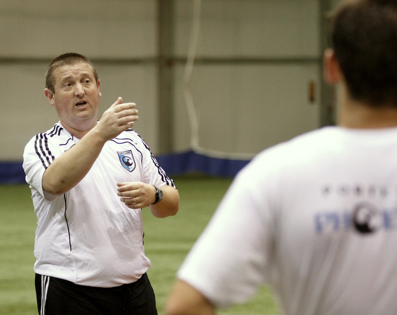 Paul Baber will coach the Portland Phoenix soccer team that will be in the nine-team Northeast Division of the Premier Development League. The season starts Sunday.
