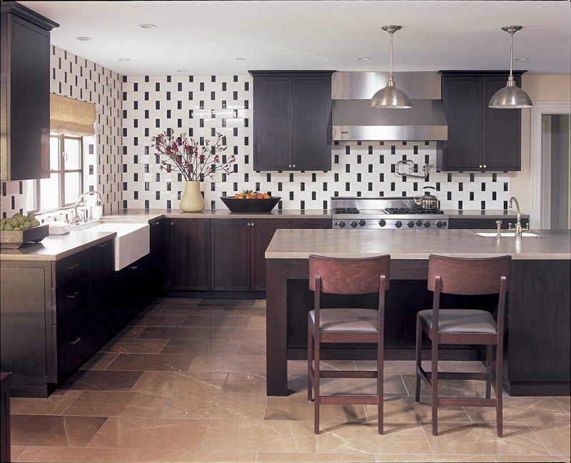 A kitchen by designer Betsy Burnham. More than any other room, Burnham says, kitchens need to be precisely planned.