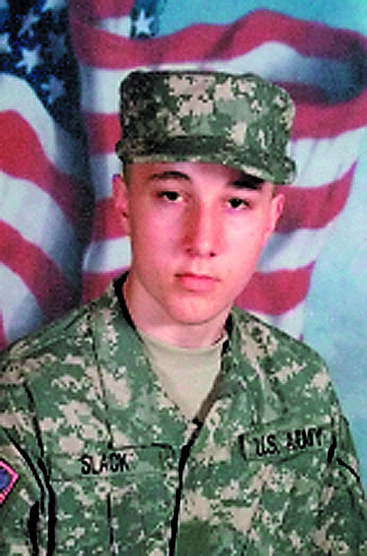 Spc. Wade A. Slack, a 21-year-old Waterville man, had been in Afghanistan 10 months