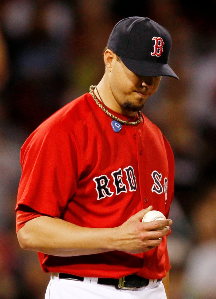 The ball just wouldn’t do what Boston starter Josh Beckett wanted Friday night. The result? Yankees, 10-3.