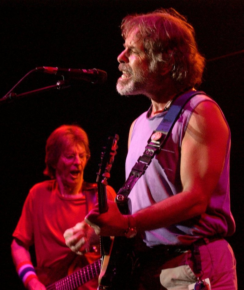 Bob Weir, right, and Phil Lesh, who rose to fame with the Grateful Dead, will perform with the band Furthur on July 4 in Oxford.